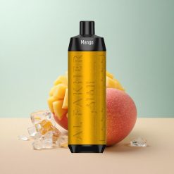 Al Fakher Crown Bar 8000 Crystal Mangó Jég 600 mAh USB-C