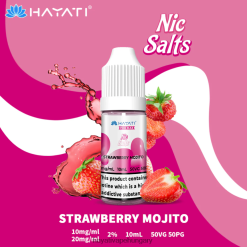 Hayati Pro Max nikkel-sók epres mojito P2LLJ4244 - Hayati Vape Flavours