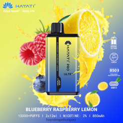 Hayati Pro Ultra eldobható 15000 puff áfonya málna citrom P2LLJ4197 - Hayati Vape Company